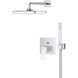 Душова система прихованого монтажу на 2 виходи Grohe Eurocube OHM хром 25289000 фото 3