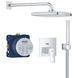 Душова система прихованого монтажу на 2 виходи Grohe Eurocube OHM хром 25289000 фото 1