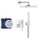 Душова система прихованого монтажу на 2 виходи Grohe Eurocube OHM хром 25289000 фото 2