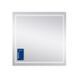 Зеркало Qtap Mideya 800&times;800 с LED-подсветкой Touch, с антизапотеванием, димером, рег. яркости SD00051750 фото 2