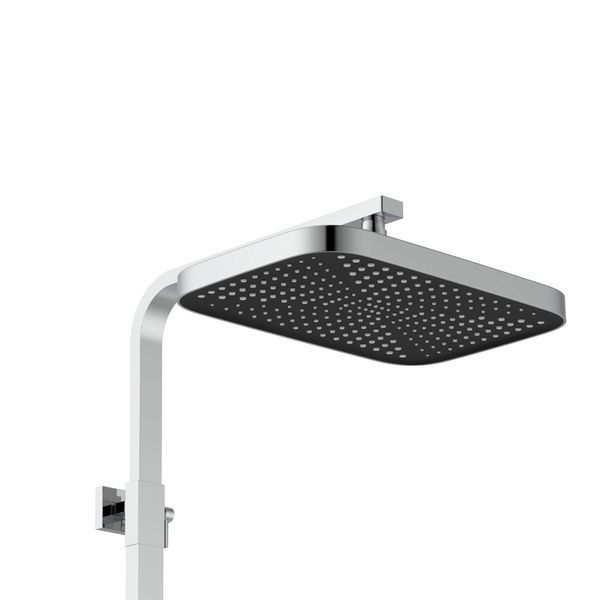 Душова система для кабіни Qtap Capricorn на три споживача (з виливом) QTCAP53103KNC Chrome SD00047514 фото