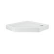 Душовий піддон Qtap Diamond  90x90x12 см + сифон