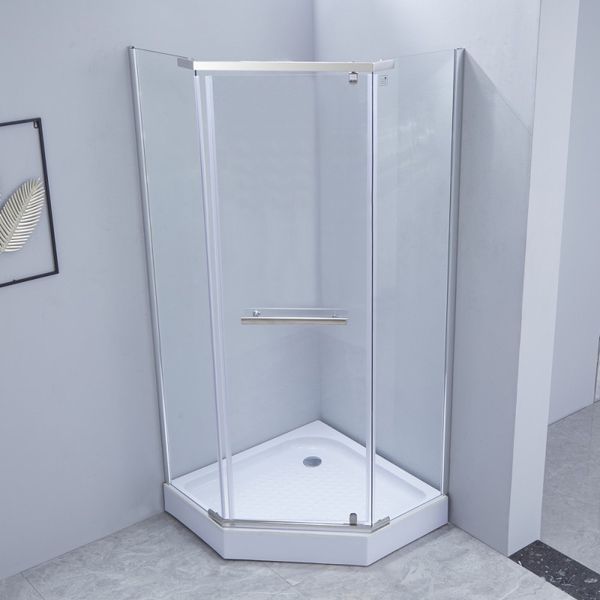 Душевая кабина Lidz Dozorca SC90x90.CRM.LOW.TR, стекло прозрачное 6 мм SD00039823 фото