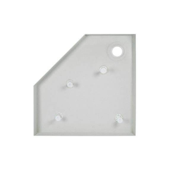 Душовий піддон Qtap Diamond  90x90x12 см + сифон SD00046992 фото