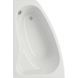 Ванна акрилова асиметрична Cersanit SICILIA NEW 1600х100 ліва, з ніжками S301-036 фото 1