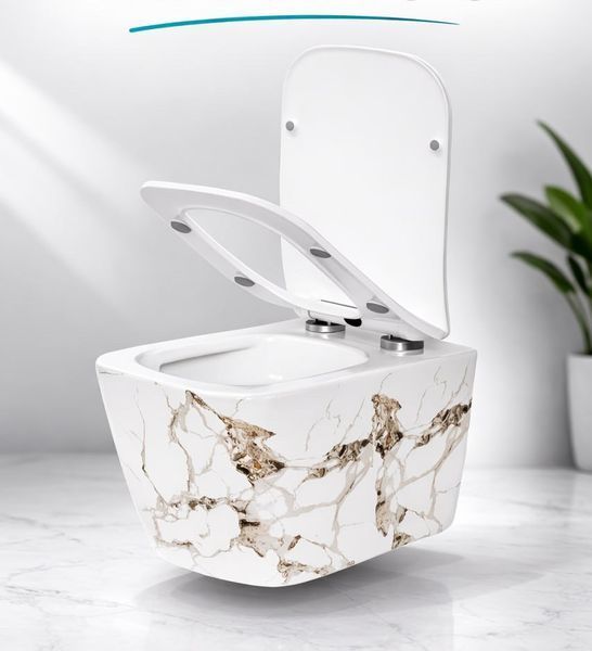 Унитаз подвесной Marble TRN JL 52*36*36 Tornado  А0059576 фото
