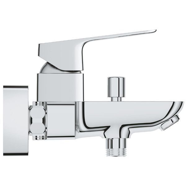 Смеситель для ванны Grohe Cubeo с душевым набором, хром. 1018140000 фото