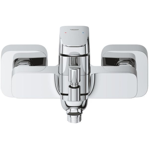 Смеситель для ванны Grohe Cubeo с душевым набором, хром. 1018140000 фото